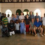 Group picture of Dr's providing dental care to people in Togo.